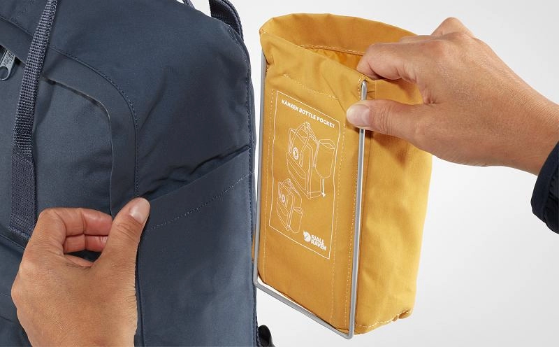 Bidon Houder Fjallraven Kanken Bottle Pocket Fog 8 Bidon Houder Fjallraven Kanken Bottle Pocket Fog - Afbeelding 6