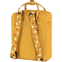 Fjallraven Rugzak Fjällräven Kånken Mini Ochre-Confetti Pattern -Fjallraven Kanken MIni 23561 160 916 G MAIN FJR