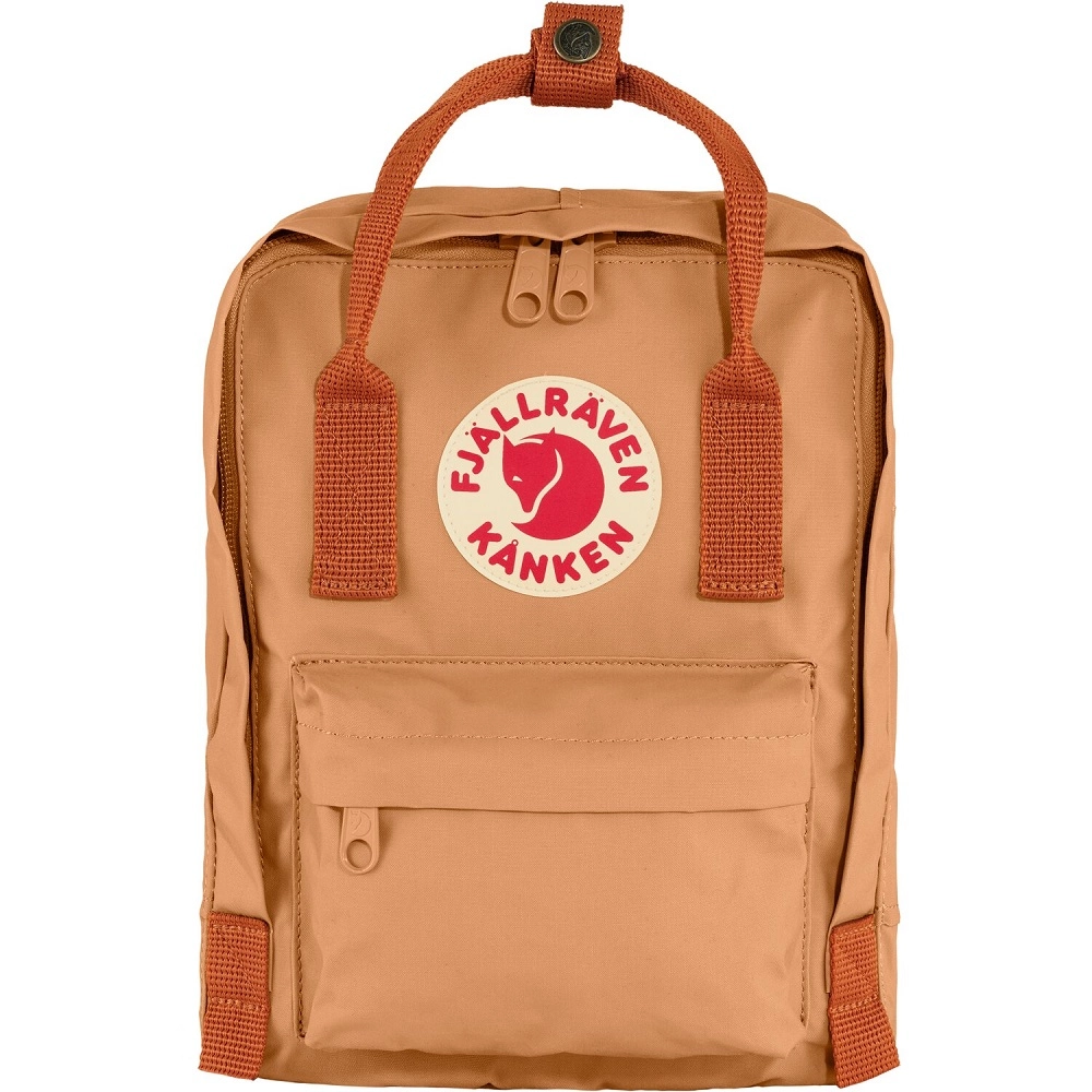 Fjallraven Rugzak Fjällräven Kånken Mini Peach Sand-Terracotta Brown 3 Fjallraven Rugzak Fjällräven Kånken Mini Peach Sand-Terracotta Brown
