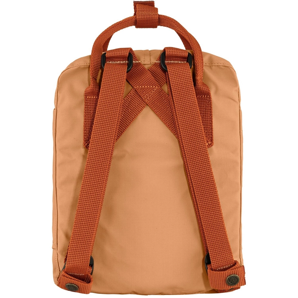 Fjallraven Rugzak Fjällräven Kånken Mini Peach Sand-Terracotta Brown 4 Fjallraven Rugzak Fjällräven Kånken Mini Peach Sand-Terracotta Brown - Afbeelding 2