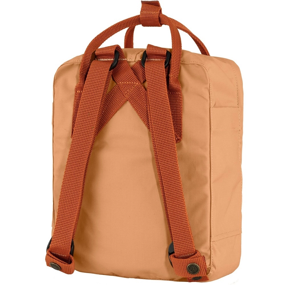 Fjallraven Rugzak Fjällräven Kånken Mini Peach Sand-Terracotta Brown 6 Fjallraven Rugzak Fjällräven Kånken Mini Peach Sand-Terracotta Brown - Afbeelding 4