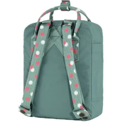 Fjallraven Rugzak Fjällräven Kånken Mini Frost Green-Confetti Pattern -Fjallraven Kanken MIni 23561 664 916 G MAIN FJR