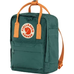 Fjallraven Rugzak Fjällräven Kånken Mini Arctic Green-Spicy Orange 14 Fjallraven Rugzak Fjällräven Kånken Mini Arctic Green-Spicy Orange -Fjallraven Kanken MIni 23561 667 206 F MAIN FJR