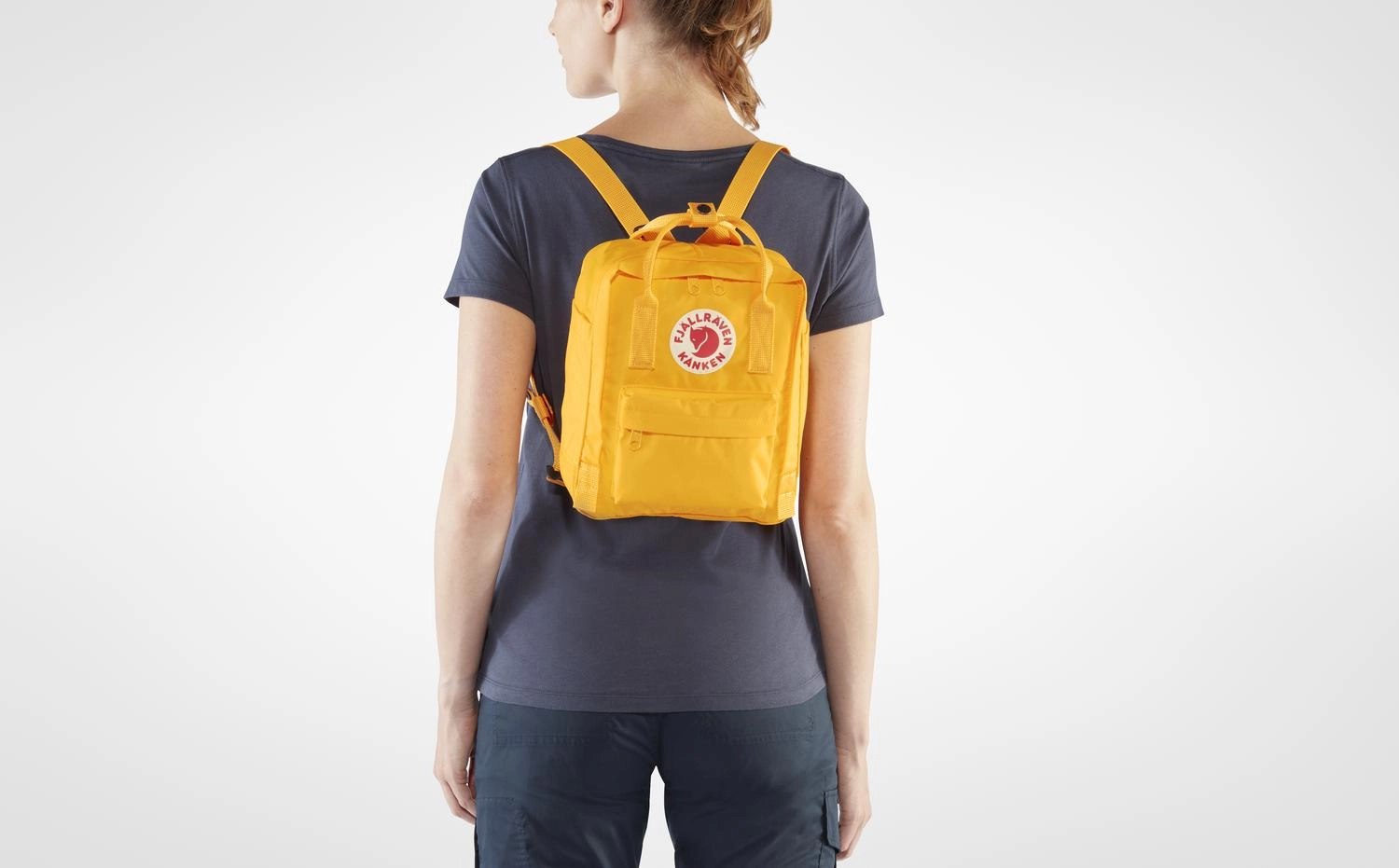 Rugzak Fjallraven Kanken Mini Light Oak 7 Rugzak Fjallraven Kanken Mini Light Oak - Afbeelding 5
