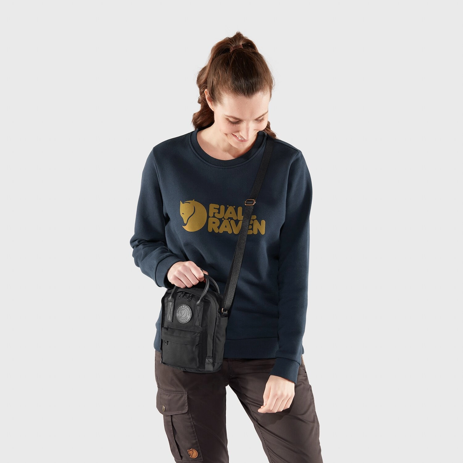 Fjallraven Schoudertas Fjällräven Kånken No. 2 Sling Black 7 Fjallraven Schoudertas Fjällräven Kånken No. 2 Sling Black - Afbeelding 5