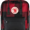 Fjallraven Rugzak Fjällräven Kånken Re-Wool Red Black -Fjallraven Kanken Re Wool 23330 320 550 A MAIN FJR