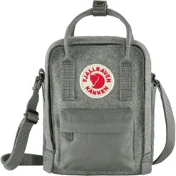 Fjallraven Schoudertas Fjällräven Kånken Re-Wool Sling Granite Grey