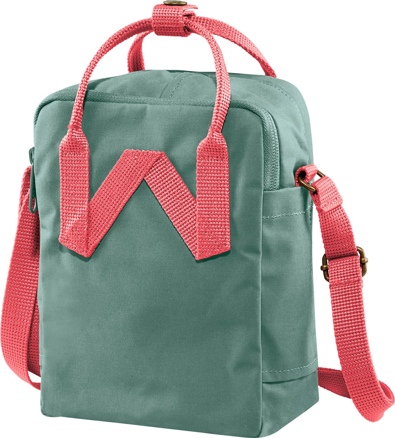 Fjallraven Schoudertas Fjällräven Kånken Sling Frost Green-Peach Pink 4 Fjallraven Schoudertas Fjällräven Kånken Sling Frost Green-Peach Pink - Afbeelding 2