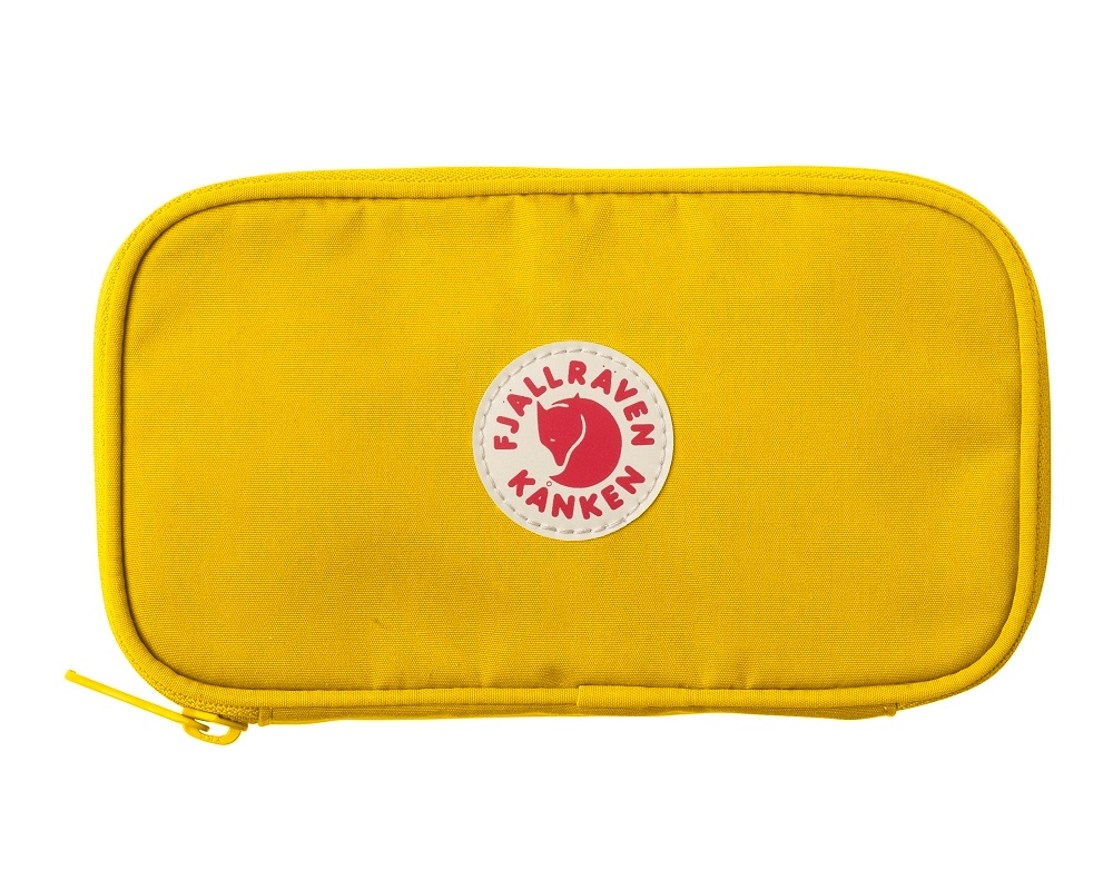 Fjallraven Portemonnee Fjällräven Kånken Travel Wallet Warm Yellow 3 Fjallraven Portemonnee Fjällräven Kånken Travel Wallet Warm Yellow